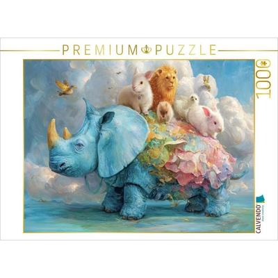 CALVENDO Puzzle Humorvolle Tiere | 1000 Teile Lege-Größe 64x48cm Foto-Puzzle für glückliche Stunden