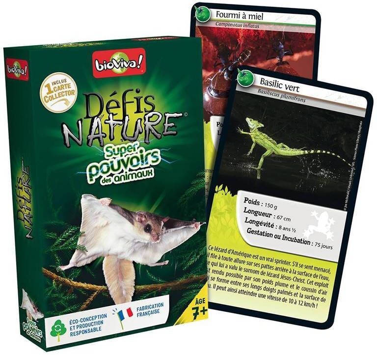 Bioviva Editions Défis Nature - Super pouvoirs des Animaux