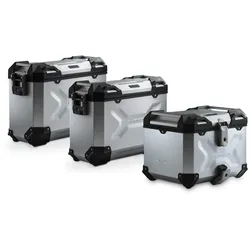 SW-Motech Adventure Set TRAX ADV - Silbern. Honda CRF1100L (19-21).
