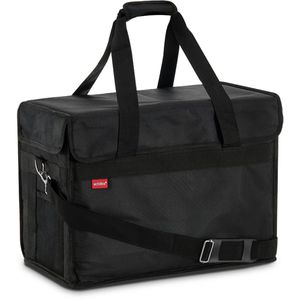 achilles Kühltasche AD325, schwarz, faltbar, wasserabweisend, mit Schultergurt, 37 Liter