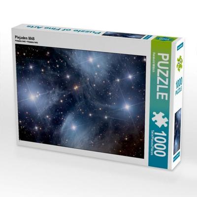 CALVENDO Puzzle Plejaden M45 1000 Teile Puzzle quer | 1000 Teile Lege-Größe 64 × 48 cm Foto-Puzzle für glückliche Stunden