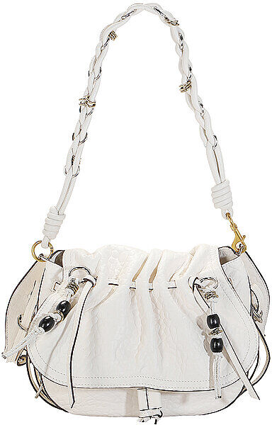 ISABEL MARANT Ledertasche - Schultertasche BOLTON weiss EG
