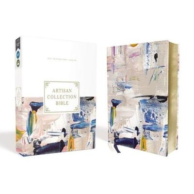 Niv, Artisan Collection Bible, Leathersoft, Multi-Color/Blue, Red Letter, Comfort Print, Gebundene Ausgabe von Zondervan, Zondervan, 978-0-310-46058-9