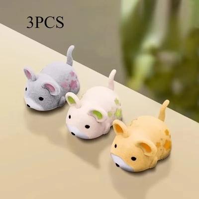 Uplifted Finds Interactive Self Moving Electric Hamster Cat Toy 3 Pcs