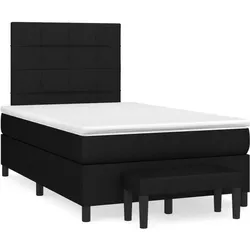 vidaXL, Boxspringbett, Damenia (Block mit Quadraten) (120 x 200 cm)