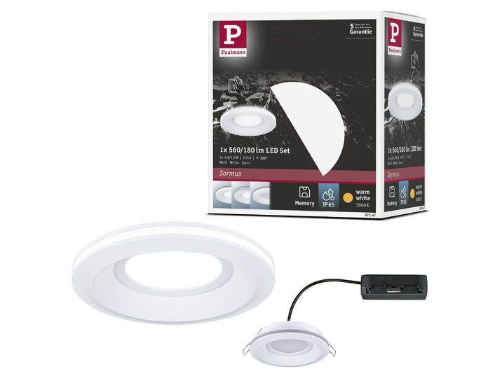 Luminaire LED encastré Paulmann Sormus Luminaire individuel