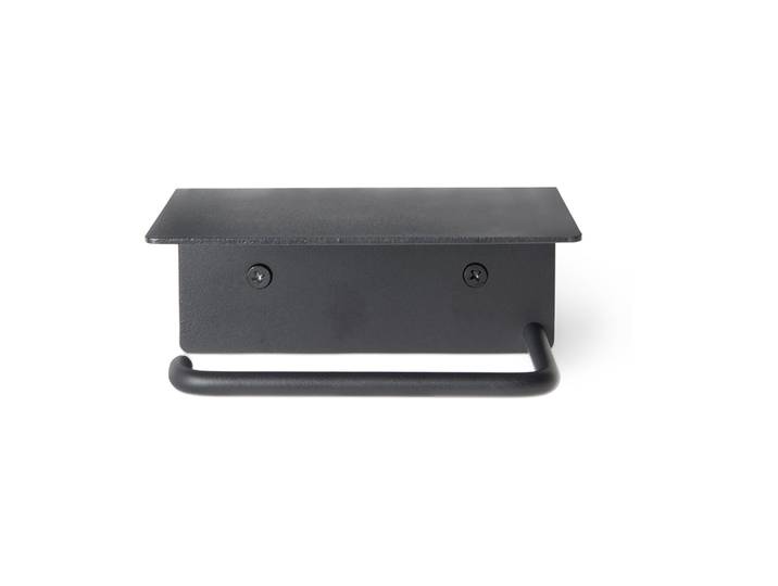 Ferm Living Porte-papier toilette Dora avec étagère Black