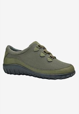 Women's Shine Sneaker by Drew in Olive Mesh Combo (Size 5 M)
