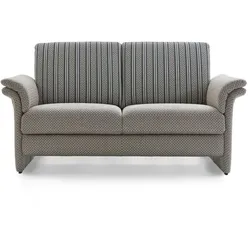 Stilreich Sofa Cortina Stoff Grau, Beige Grau / 2,5-Sitzer