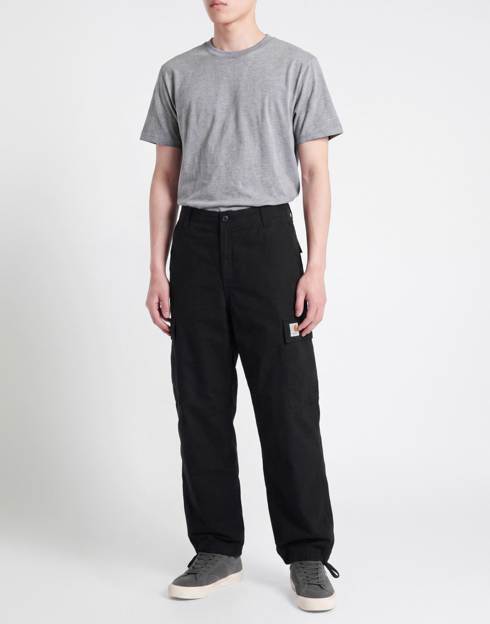 Carhartt Pantalones Hombre Negro 30,32 Hombre