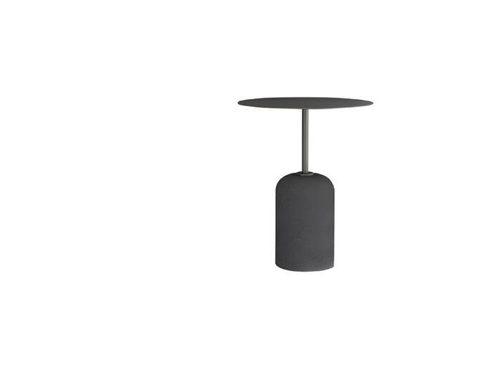 Xlmoebel Beistelltisch Runde Designer-Tische in Schwarz-Weiß aus hochwertigen Materialien (Set, 2-St., 2x Beistelltische), Hergestellt in Europa