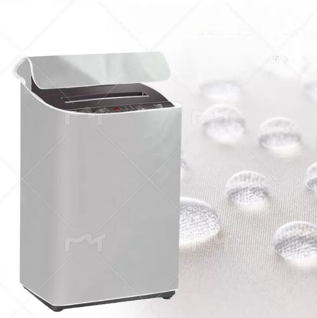 INF Housse de Machine à Laver Argentée pour Modèles à Chargement par le Haut M