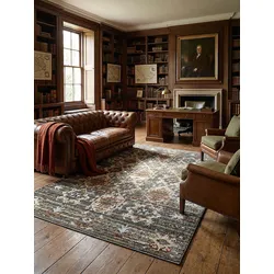 Teppich Kurzflor Grün 120 x 160 cm - PERRAN   Kadima Design