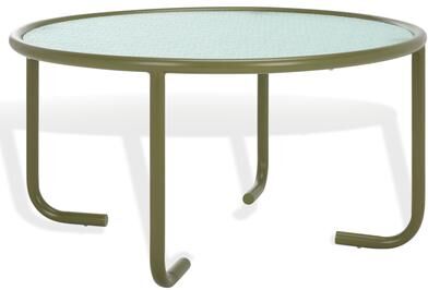 "SAFAVIEH Couture Zuzana 31.1-Inch Glass Coffee Table, Modern - 31"" W x 31"" D x 31"" H"
