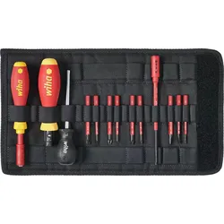 Wiha Drehmoment-Schraubendreher TorqueVario®-S electric gemischt 40674 14-tlg.