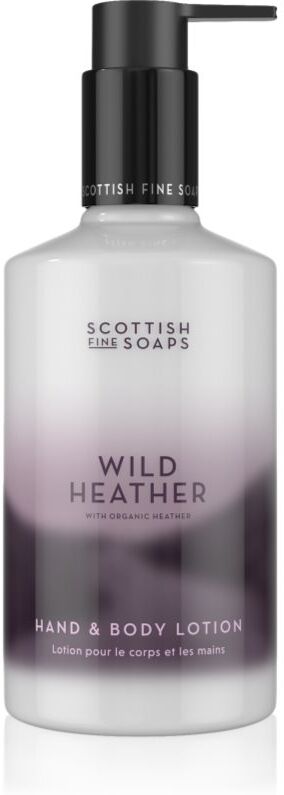 Scottish Fine Soaps Wild Heather Hand & Body Lotion lait mains et corps 300 ml