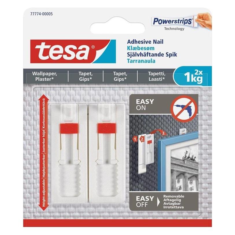 tesa 77774 MOUNTING SYSTEM. 2X1KG (77774-00005-00.)