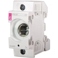 ETI Neozed D01 Sicherungssockel 1-polig mit LED, PFB D01 1p LED, REG