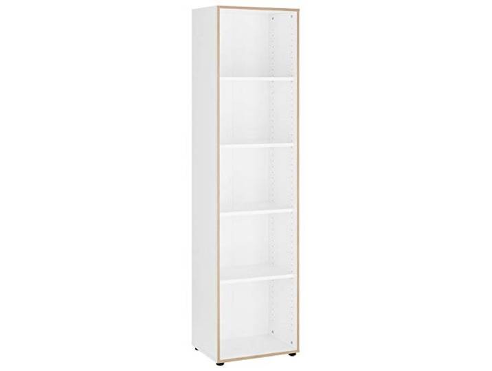 Möbeldesign Team 2000 Aktenregal weiß-Eiche 4605-15