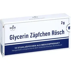 Glycerin Zäpchen R sch 2 g gegen Verstopfung