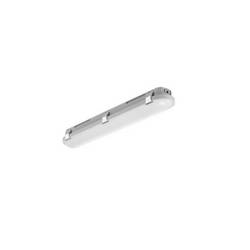 Brumberg LED-Feuchtraum-Wannenleuchte LED 10 W Weiß Grau 78911114