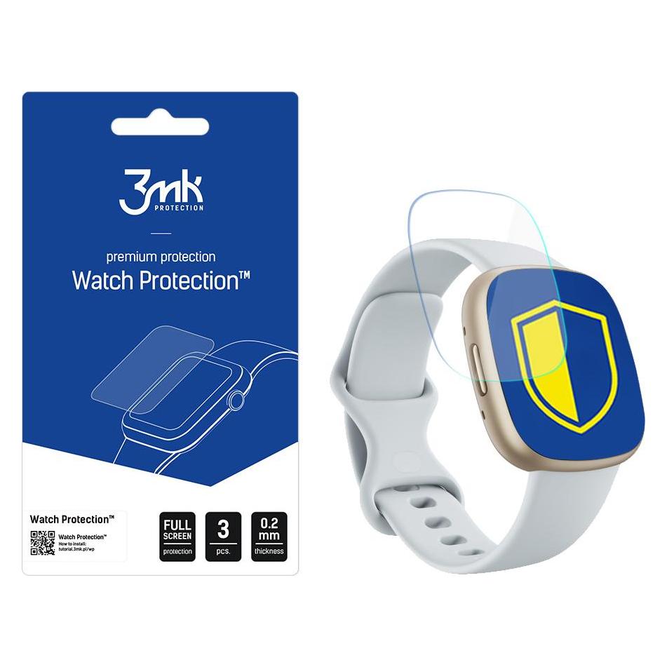 3MK Folia ARC Watch Fitbit Sense 2 Folia Fullscreen (5903108495653)