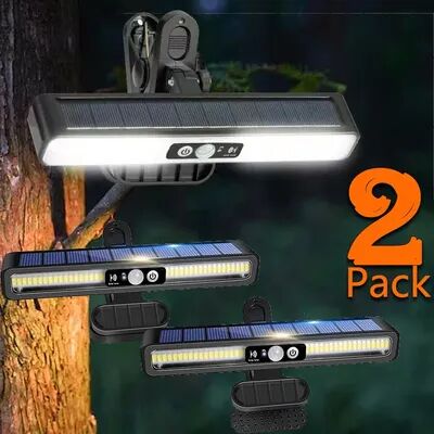 Quick Pick Pro SUNLIGHT ENCOUNTER Clip On Solar Motion Lights Outdoor Waterproof, 36 LED Solar Fence Lights Outside, Portable Security warm clamp 1pcs