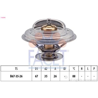 FACET Thermostat, Kühlmittel 78258s für BMW Bentley