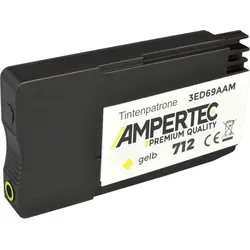 Kompatible Tinte ersetzt HP 3ED69A 712 yellow