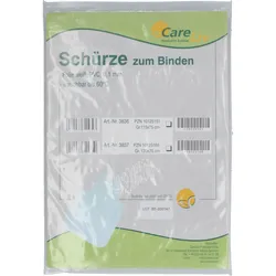Schuerze Folie Weiss 115x75cm Waschbar 1 ST