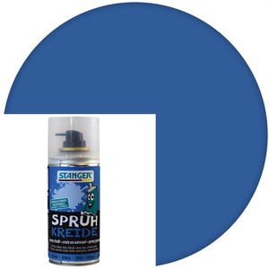 Stanger Sprühkreide 150 ml, blau, matt, wasserlöslich, abwaschbar
