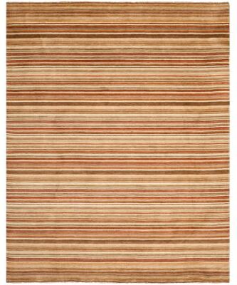 SAFAVIEH Couture Hand-knotted Tibetan Bana Modern Wool Rug with Fringe
