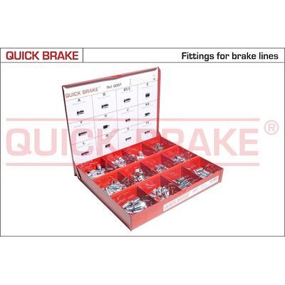 Quick Brake Überwurfmuttern und Schrauben für Bremsleitungen [Hersteller-Nr. 0001]