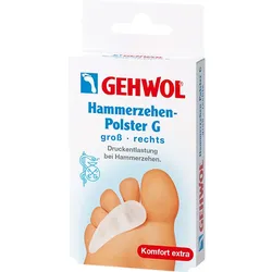 Gehwol Polymer-Gel Hammerzehen-Polster G Rechts 1 ST