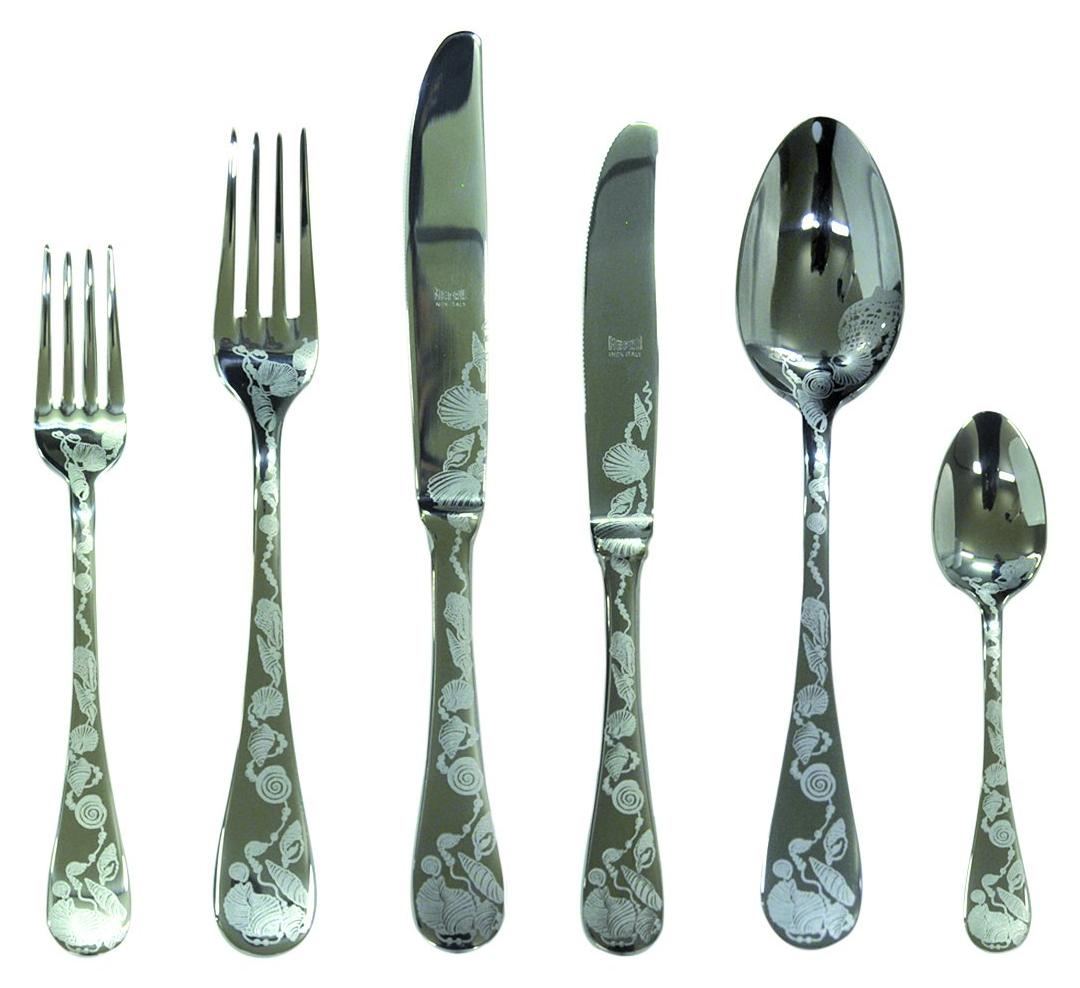 Besteckset 36-teilig, Gold-Schwarz, Edelstahl, spülmaschinengeeignet