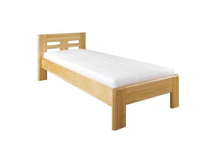 JVmoebel Holzbett Echtholz Polsterbett in natürlichem Design (1-tlg., Bett), Made in Europa