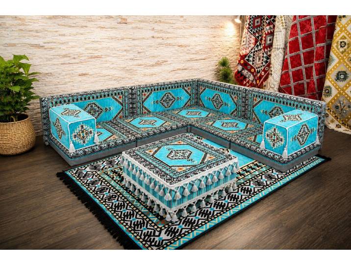 CaddeBuy Sofa Orientalisches Sofa 13-teilig – Traditionelle Sark Kösesi, 13 Teile