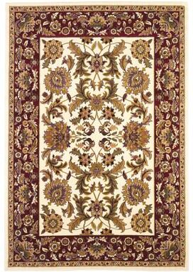 Copper Grove Veit Ivory/Red Classic Traditional Area Rug