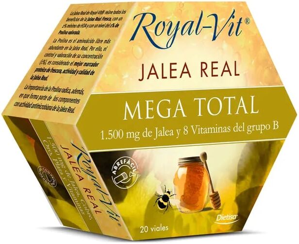 Dielisa GELEIA REAL ROYAL VIT MEGA TOTAL 20 x 10ml Limão