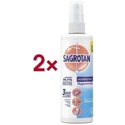 Sagrotan 2x Hygiene-Spray 250ml
