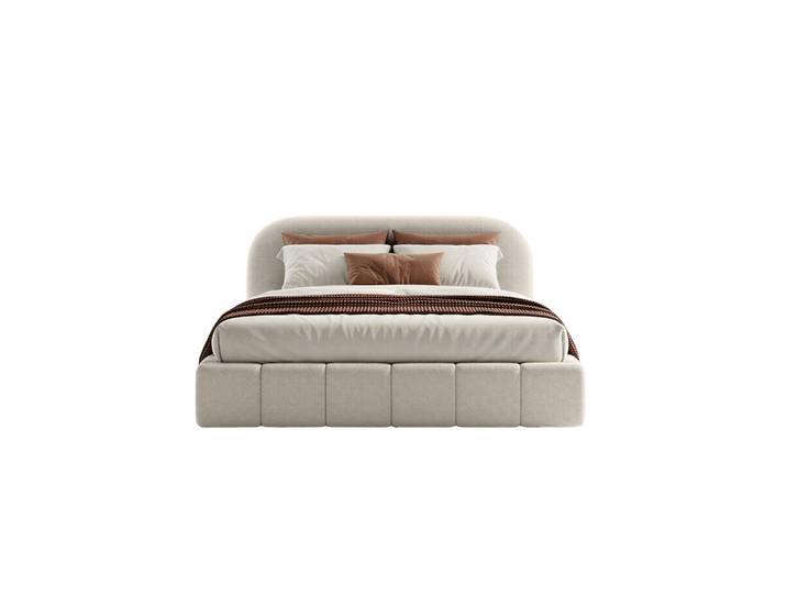 Fedve Polsterbett Yazoo 200x200 cm, Ecru, 200x200 cm, Schlafzimmer, Betten