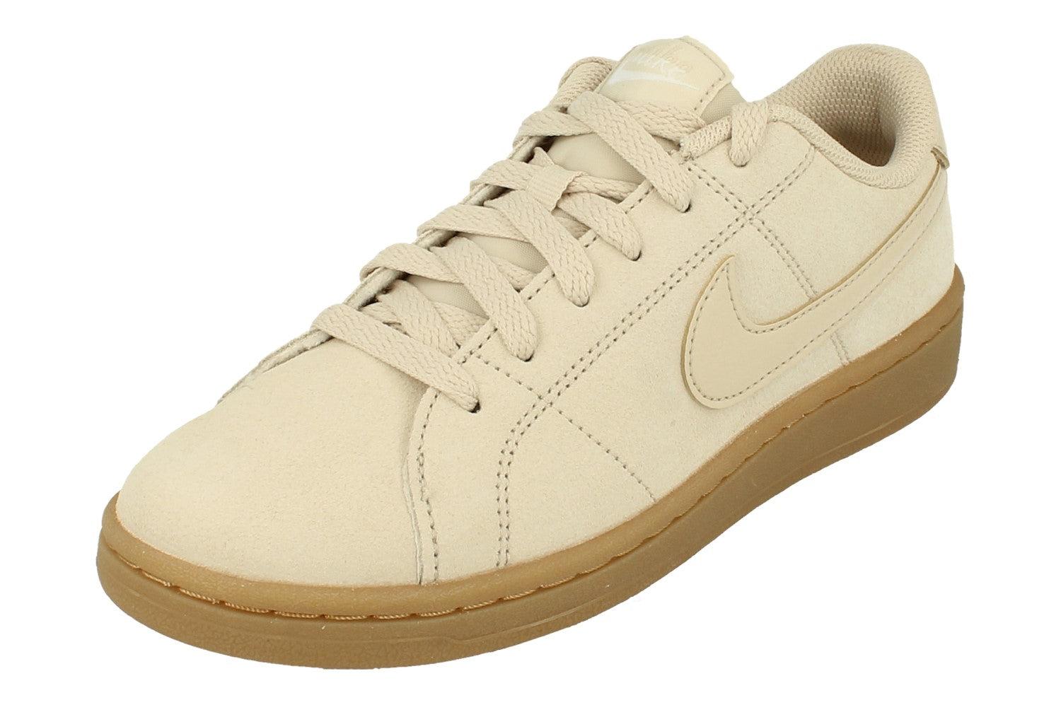 Nike Dames Court Royale 2 Suede Bruine Sneakers