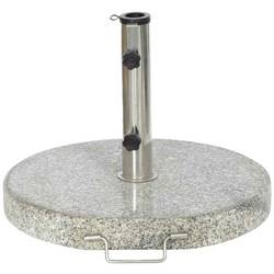 Siena Garden 506044 Granitständer Rund 30kg, (ØxH) 50x5.5 cm