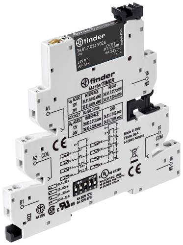 Finder 39.80.0.012.9024 Halbleiterrelais 12V DC/AC 6A 1 Schließer