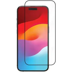 eSTUFF Apple iPhone 15 Plus Black (Apple iPhone 15 Plus), Smartphone Schutzfolie, Schwarz