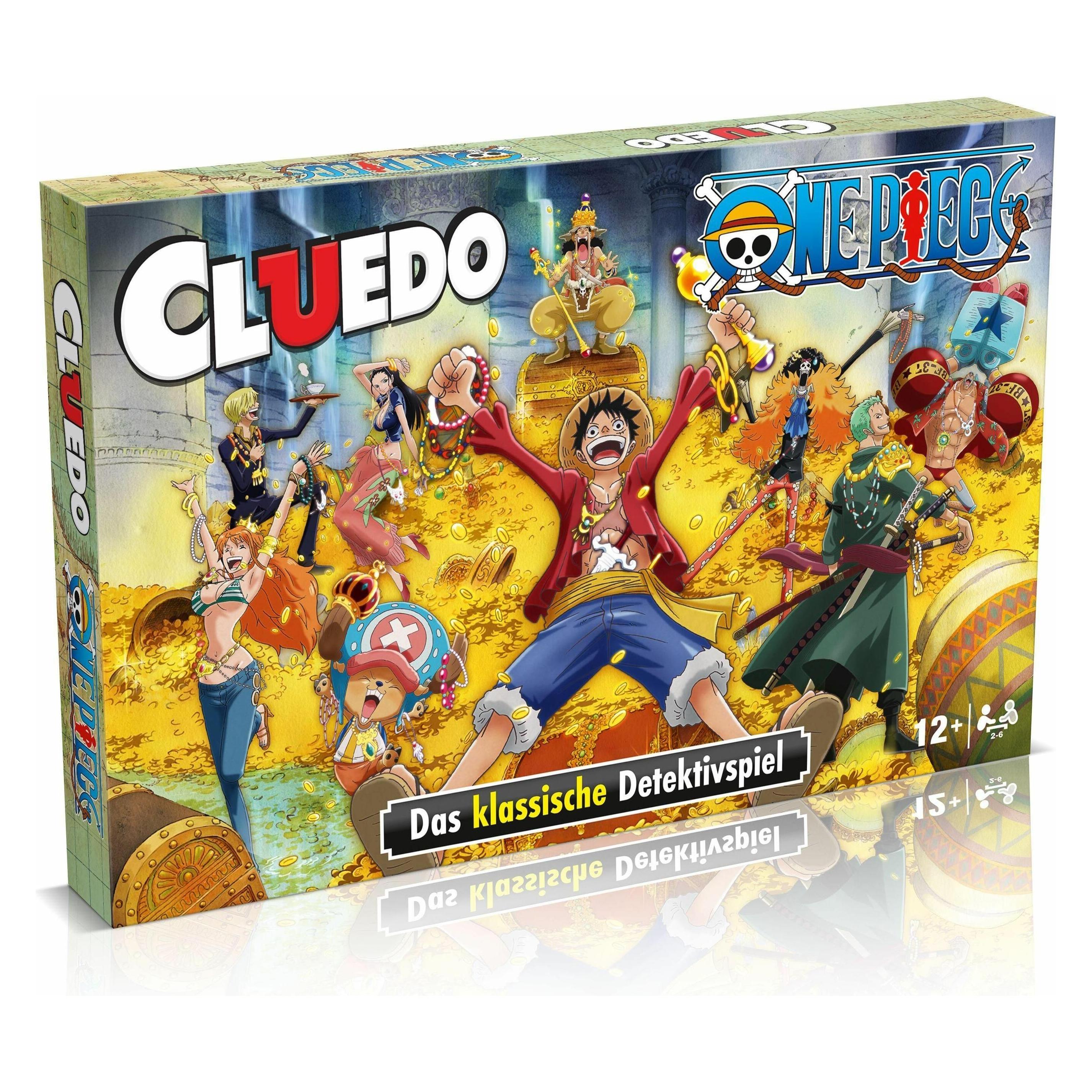 Winning Moves Cluedo: One Piece (Deutsch, 2 - 6 Spieler) (OP-CLUEDO)