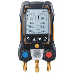 Testo, Detektor, Kältemittel Messgerät 550 Set Füllschläuchen (Schadstoff Messgerät)