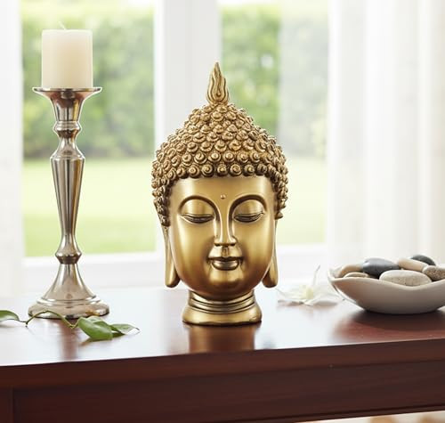 ESPLANADE 9 inch Boeddha gezicht showpiece voor tabletop decoratie