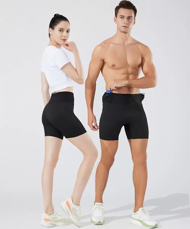 INF Schwarze Kompressionshose für Herren XXL