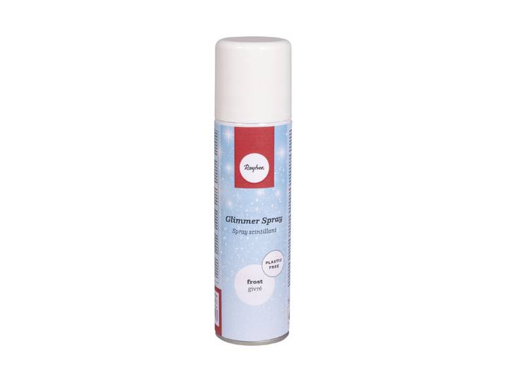 Glimmerspray, plastikfrei, auf Wasserbasis, Dose 150ml